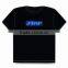 2015 new led light up flashing party events flashing light of T shirt with high quality