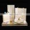 Luxury acrylic jewelry set display, plexiglass jewelry display furniture, fashion store window display for jewelry