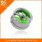 TP01165 light green fan stainless steel ear plugs flesh tunnel