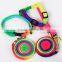 Pet Dog Leash Multicolor Traction Rope Adjustable Pet Harness Rope Chest Strap