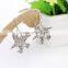 Long Earring Sliver Plated Eagle Shaped Drop Earring for Women