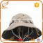 Breathe bump fashion lady spring men bucket hats with string                        
                                                                                Supplier's Choice