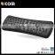 Wireless RF Mini Keyboard with Fly Mouse for Set Top Box--T6--Shenzhen Ricom