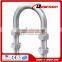 AISI316 304 Stainless Steel U-bolt with nut