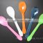 Disposable colorful PS plastic tableware plastic spoon,ice cream spoon