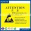 Personalized asbestos wacky safety electrical warning label