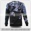 custom sublimation crew neck sweatshirts with factory price