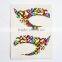 Eye Rock fashion colored eye tattoo stciker eyelids sticker eyes decoration sticker for party