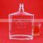 High quality square liquor bottle small mouth bottle whisky bottle