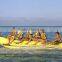 High quality PVC inflatable banana boat inflatable tube float raft watersports