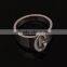 Stainless Steel Letter C Ring