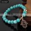 World Best Selling Products Turquoise Bead Bracelet
