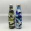 500ml Stainless steel bottle insulated bottle/ vacuum water drinking bottle camouflage air transfer