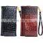 For iphone 6 wallet leather case with smart wake and sleep and rope
