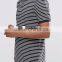Daijun oem wholesale custom high quality 100% cotton cheap men stripe polo shirts