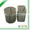 Bamboo cloth basket folding cloth shopping basket laundry basket