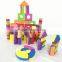 Melors non toxic soft multi color eva foam block toy new 2015/children plastic building blocks organizer