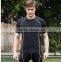 High-stretched fabrics gym suit wear t shirt for men