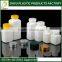 Wholesale PE square plastic bottle plastic medicine bottle with flip top cap