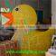 Fashion Christmas products led yellow duck light for holiday decoration