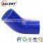 32mm>19mm(1-1/4''>3/4'')45 Degree Elbow Reducing Blue Silicone Hose
