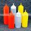 12 oz Plastic BBQ Ketchup Sauce Soy Squeeze Bottles with Screw Cap