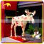 KANO0175 Realistic Animal Statue Animatronic Christmas Decoration