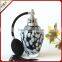 70ml Vintage High Quality White Point Glass Perfume Bottle With Airbag Atomizer Sprayer