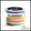 Chameleon Wholesale Colours Plain and Bubble Stacking Rings, Set of 5 Rings