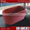 hot sale copper color bath tub, transparent bath tub, foshan factory make color bathtubs