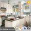 Affordable modern home kitchen cabinets with Artificial stone top,island