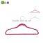 2 colors zebra-stripe red beige magic plastic velvet hanger