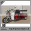 Ducar red adult passenger tricycle with 2 seat