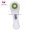 Waterproof Face Skin Cleansing Brush Machine Rechargeable Ultrasonic Electric Facial Brush For Exfoliating