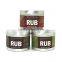 Gourmet BBQ Spice Rub in 120ml Aluminum Jar with See Through Cap