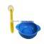 Non- toxic silicone handle kids food bowl