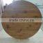 Round bamboo chopping blocks/cutting board with supercheap price and high quality