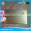 excellent durable metal card with customized craft