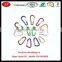 Various colorful metal karabiner carabiner heavy duty snap hook