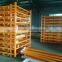metal storage push cart