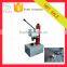 Manual small capping machine for crimping pharmaceutical vials