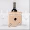 Handcrafted Wine Rack Square wine holder Wooden Wine Glass & Bottle Holder Solid Wood Hanging Holder for 4 Stemmed Wine Glasswar