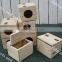 High Quality Bird House,solid and Durable Colorful Wood Craft Bird Cage