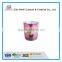 Electroplated Rose Gold Glass Candle Holder with Rope Decoration