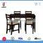 5-Piece Dining Set ,Solid wood table with 4 Side Chairs