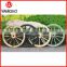 Wooden Wagon Wheels Wall Hanging Decor