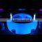 Modern Colorful IIIuminate LED bar counter with a complete circle