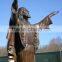 bronze Jesus statue