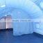 double layer dome shaped UNHCR relief tent with individual rooms