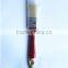Painting brush with white synthetic hair